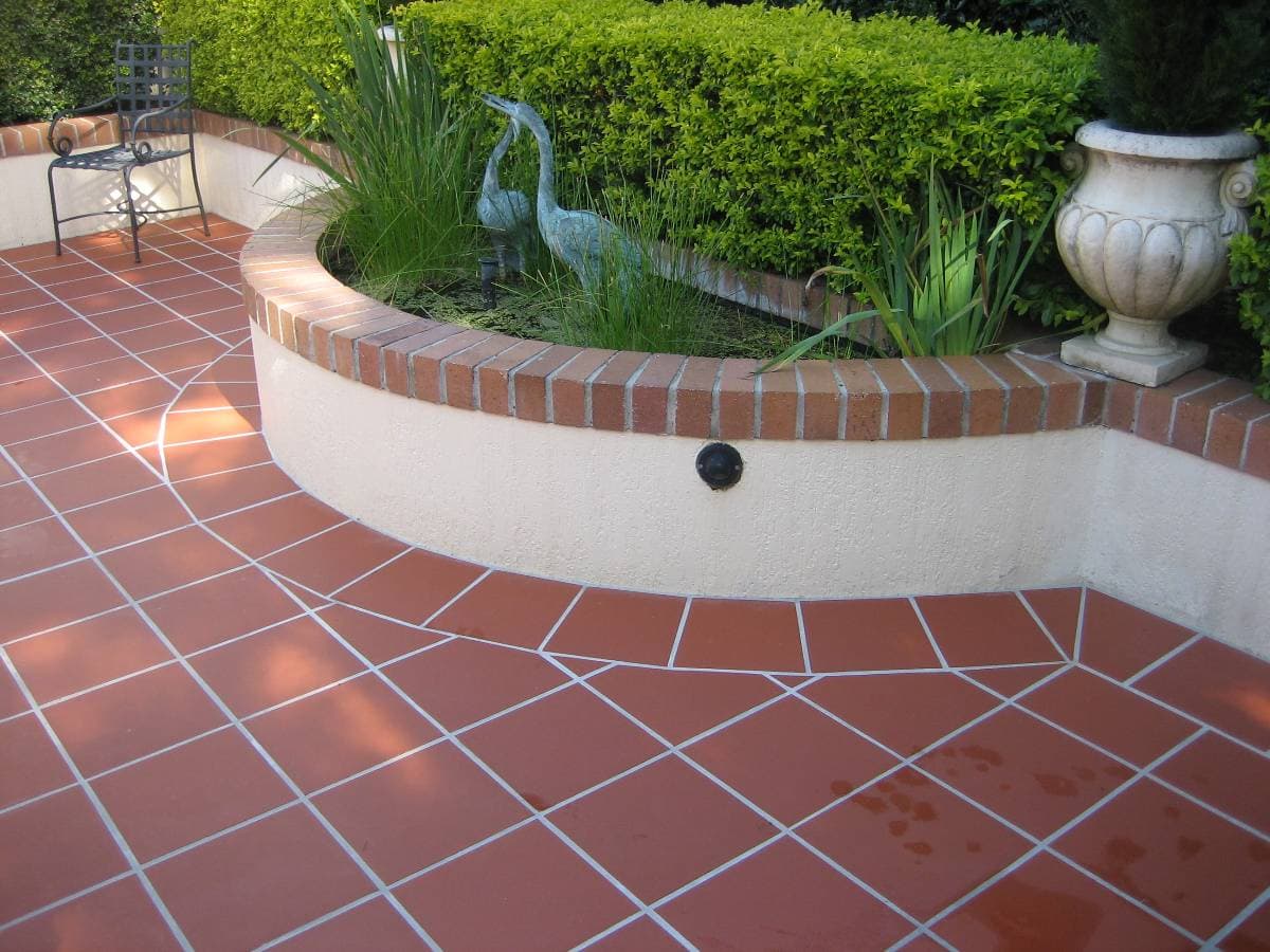 Terracotta flooring tile 300x300x12mm